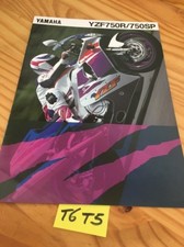 Yamaha YZF750R YZF750SP YZF 750 R SP YZF750 prospectus moto brochure prospekt