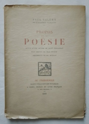 Propos sur poésie - la, par