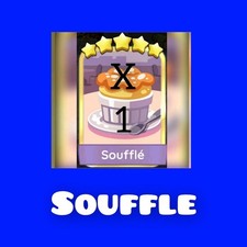 1 x Souffle (⭐️⭐️⭐️⭐️⭐️) Set - 14 Golden Blitz Sticker Mono_poly_ Go