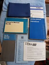NSU RO80 Original Factory Handbook Owner's Manual Pack VGC Service Record Dealer