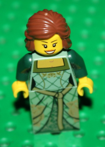 Lego green princess castle - lego,