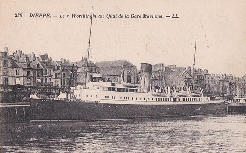 Cpa dieppe ocean liner - 76,