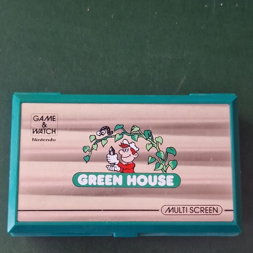 Nintendo game watch - nintendo, green