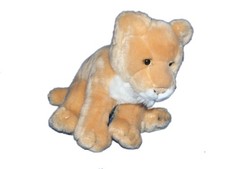 Doudou peluche Tigre Lionne