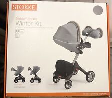 STOKKE STROLLER WINTER KIT Gray Brand New With tag PLEASE READ !!!