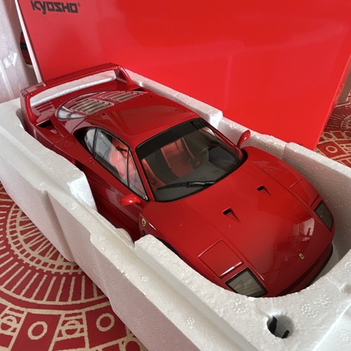 Kyosho ferrari f40 rouge 18 - kyosho, 1/18