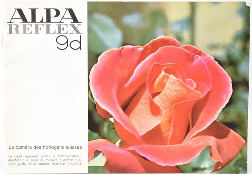 Catalogue alpa reflex la - alpa, "la