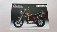 Laverda CU 125 Ride Custom Original Motorcycle Brochure Brochure