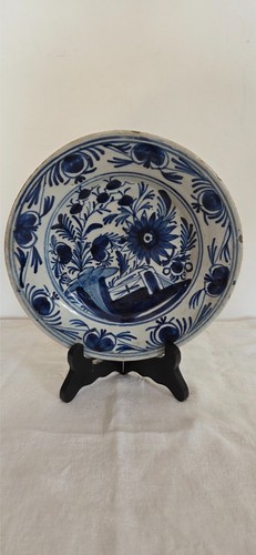 Assiette faïence delft - assiette, de
