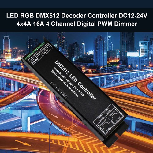 Rgb dmx512 decoder controller - dmx512,