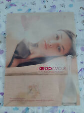 Perfume Paper Advertising. Perfume Ad Kenzo Amour 2009