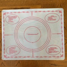 TUPPERWARE PASTRY MAT PIE TART SHEET 1965 DART INDUSTRIES