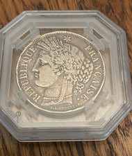 Deuxième République - 5 Francs Cérès, 1849 A Paris Main/Main  sous  coque