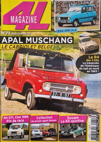 Magazine apal muschang - 4l, 73
