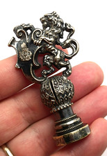 Sceau cachet ancien sculpture