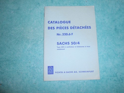 Catalogue pièces détachées
