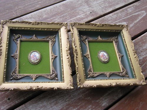 Pair usa vintage signed - usa,