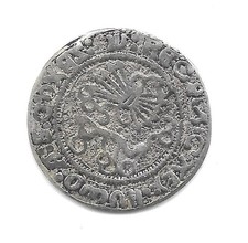 Monnaie ancienne 1 REAL ESPAGNE ISABELLE & FERDINAND (DOUTEUSE PAS ARGENT) repro