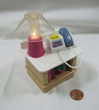 Fisher Price Loving Family Dollhouse Musical Night Stand Songs Radio Lamp