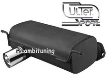 BMW 116i - 118i - 120i E87 Pot D'Échappement Sportif Approuvé Ou _ 80 MM Frais 7