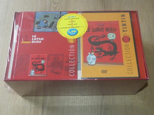 Tintin coffret pour dvd - tintin,