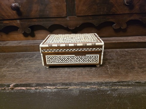 Boite bijoux bois et - à,