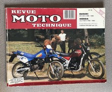 REVUE MOTO TECHNIQUE MANUEL DE RÉPARATION REPAIR SUZUKI DR125S HONDA XLV750R