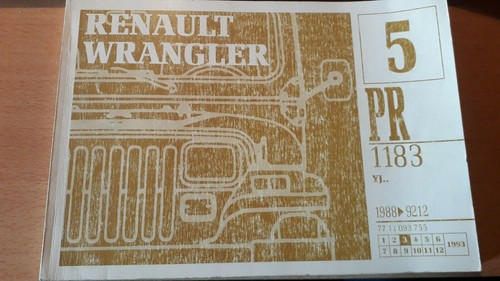 Renault jeep wrangler 1988 - renault, à