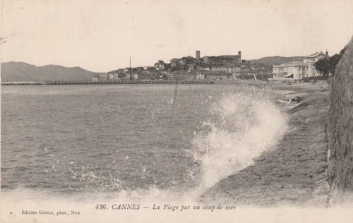 Cpa cannes plage - cpa,
