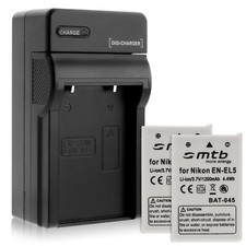 2x Batteries EN-EL5 ENEL5 +