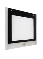 Porte vitrée de four