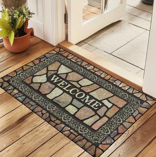 Décoration entrée tapis - d'entrée,,