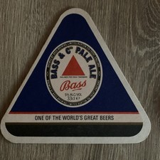 Triangle Bière Dessous ~ Bass Brassage Pâle Ale Depuis 1777 ~ England, GB