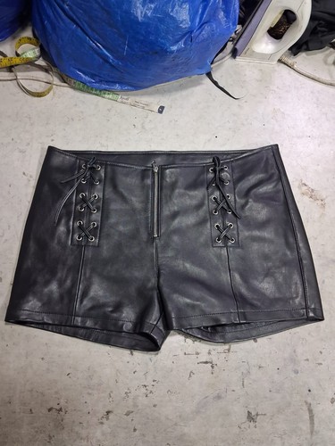 Nouveau short cuir de - short,
