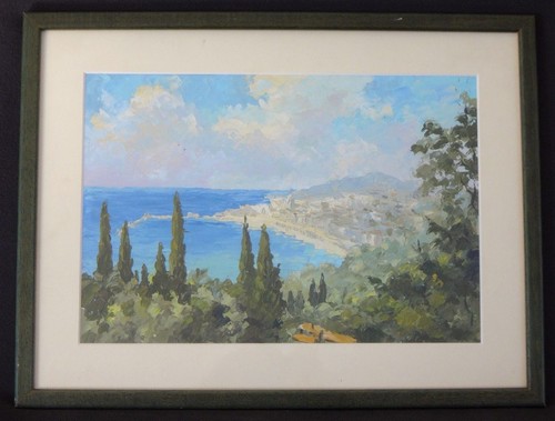 Peinture tableau paysage