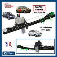Mecanisme de Leve Vitre Avant Droit Passager pour Fiat Punto 46536311 51764549