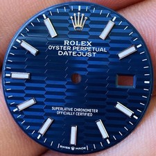 Rolex Blue Motif Dial For