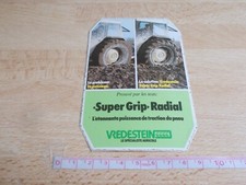 Tractor tire sticker - VREDESTEIN