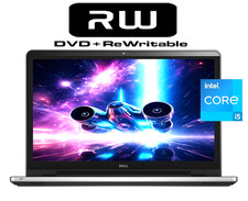 15.6" Dell Laptop PC: Intel i5-6200U! 16GB RAM! 512GB SSD! CD/DVD Burner!