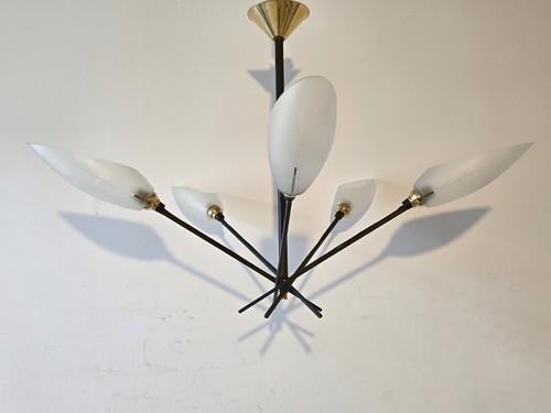 Lustre suspension vintage 1950 - vintage,