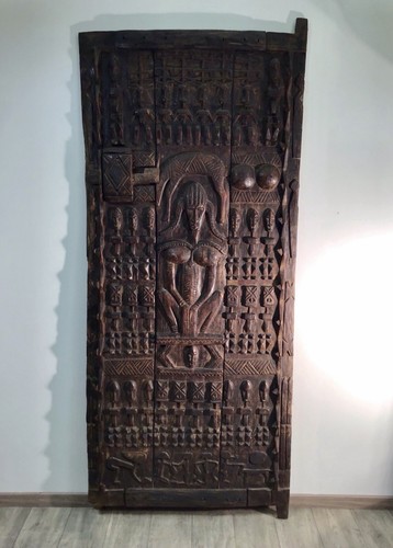 Grande porte dogon - grande, ancienne