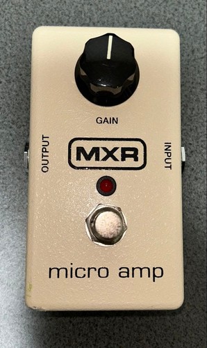 Pédale effet mxr micro - pédale, amp