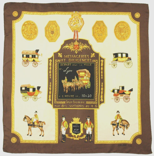 Magnifique foulard vintage - , "