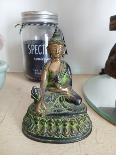 Bouddha bronze ancien la - ancien,