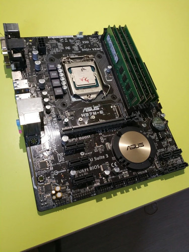 Carte mere asus h97m avec - carte,