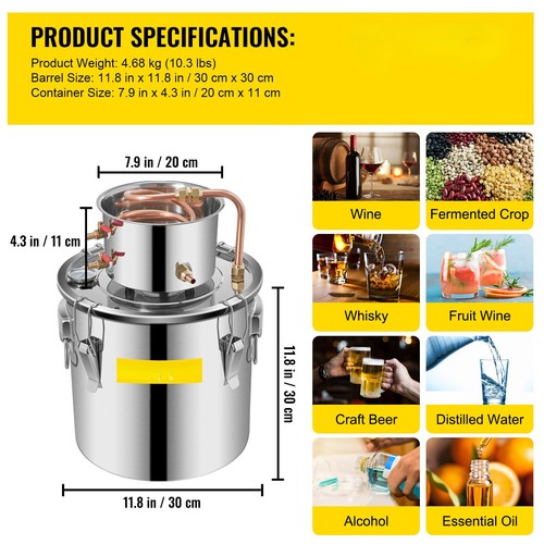 Sihao eau alcool distillateur - alcool,