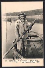 CPA Morlaix, Bas de la Rivière, Allanic, doyen des Passeurs du Pays 