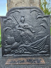 59 x 59 cm plaque cheminée