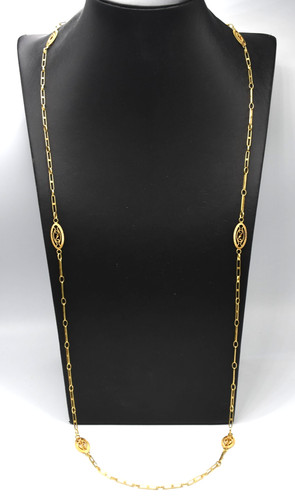 Collier chaîne longue - chaîne,