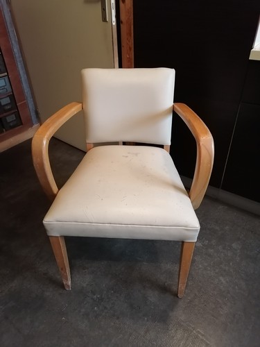 Fauteuil style brige - , hetre